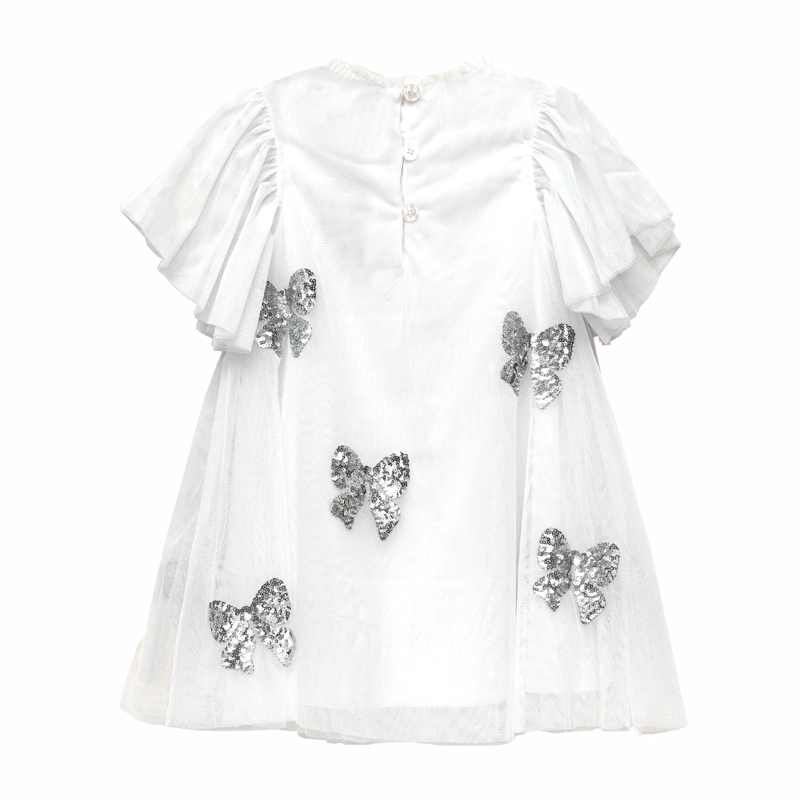 VESTIDO NIÑA BUBBLEGUMMERS GLORIA BLANCO - 2