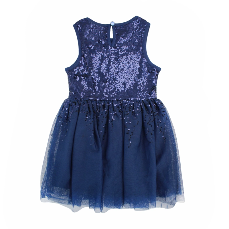 VESTIDO NIÑA BUBBLEGUMMERS ANTONELLA AZUL - 2