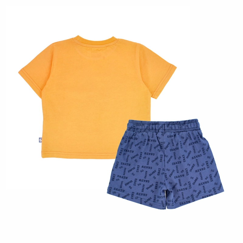 PIJAMA NIÑO BUBBLEGUMMERS LAGOS AMARILLO - 2