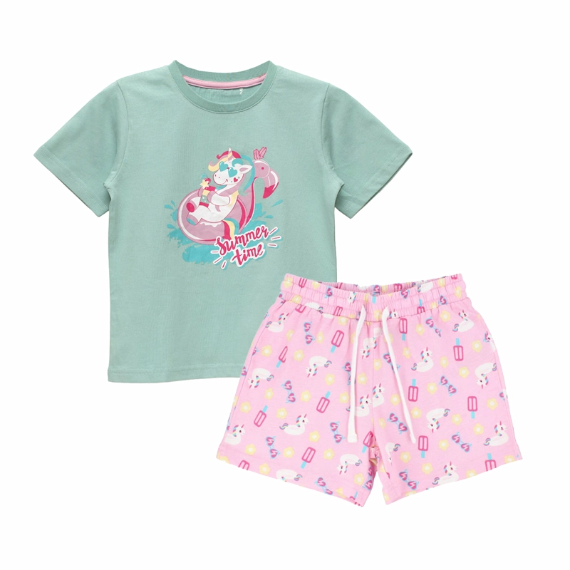 PIJAMA NIÑA BUBBLEGUMMERS COCHA AZUL - 1