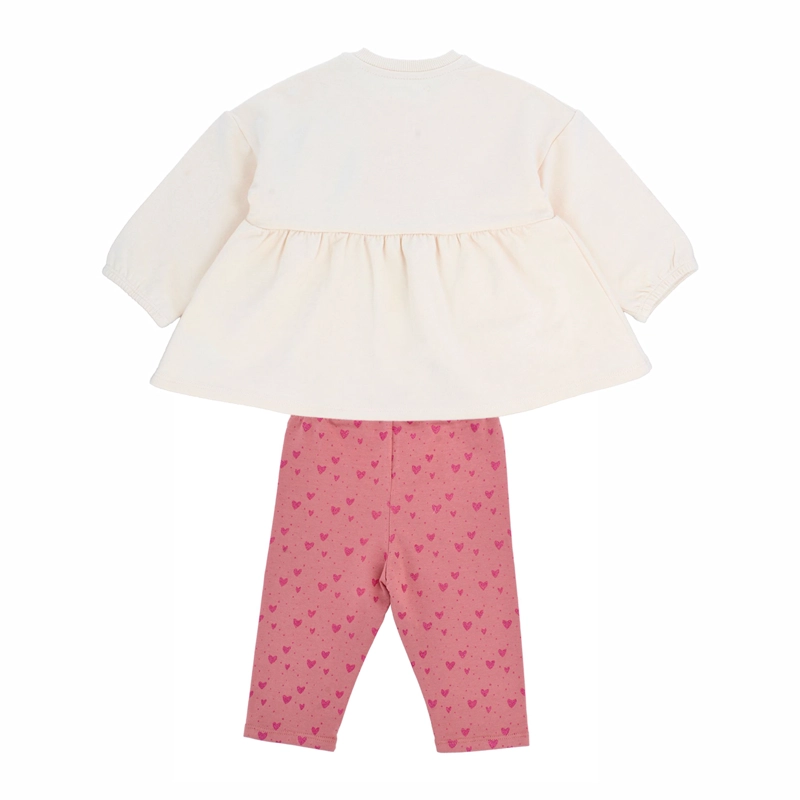 CONJUNTO INFANTIL BUBBLEGUMMERS YARUMA GRIS - 2