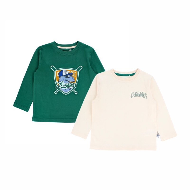 POLERA NIÑO BUBBLEGUMMERS MELLITO VERDE - 1