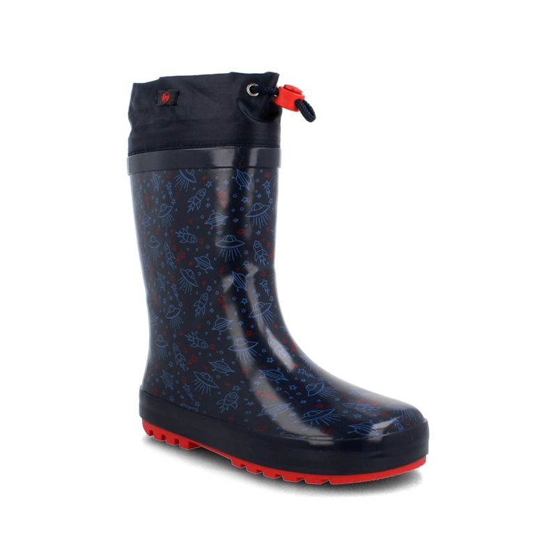 BOTA DE AGUA NIÑA BUBBLEGUMMERS RAINBOOT LIGHTS AZUL - 2