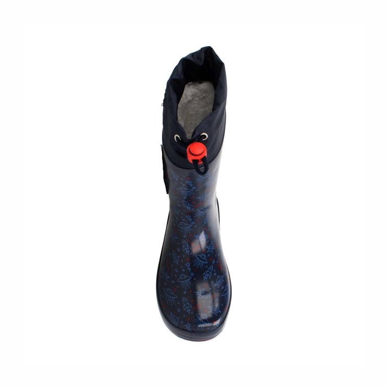BOTA DE AGUA NIÑA BUBBLEGUMMERS RAINBOOT LIGHTS AZUL - 4