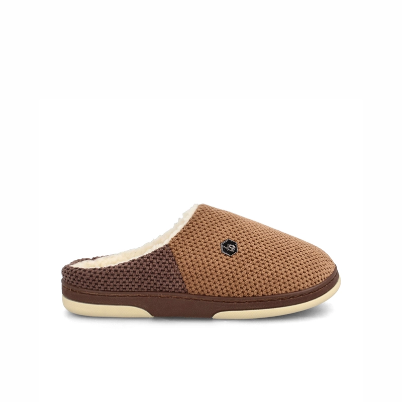 PANTUFLA MUJER BATA LOLA CAFE CLARO - 1