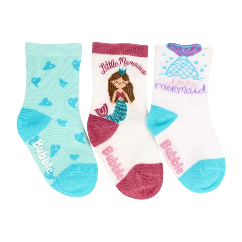 CALCETINES NIÑA BUBBLEGUMMERS MERMAID - 2