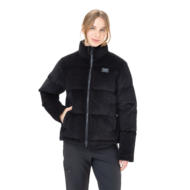 CHAQUETA PUFFA MUJER WEINBRENNER VALEMOUNT NEGRO - 1