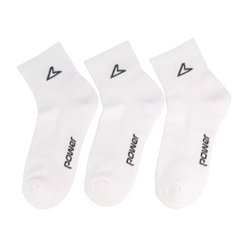 CALCETINES HOMBRE POWER TRIPACK CLASSIC MN WHITE - 2