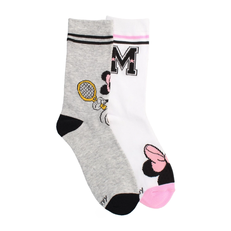 CALCETINES MUJER BATA CALCETIN MINNIE GRIS - 2
