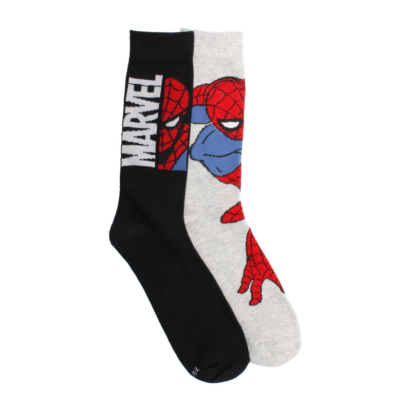 CALCETINES HOMBRE BATA SPIDERMAN NEGRO - 2