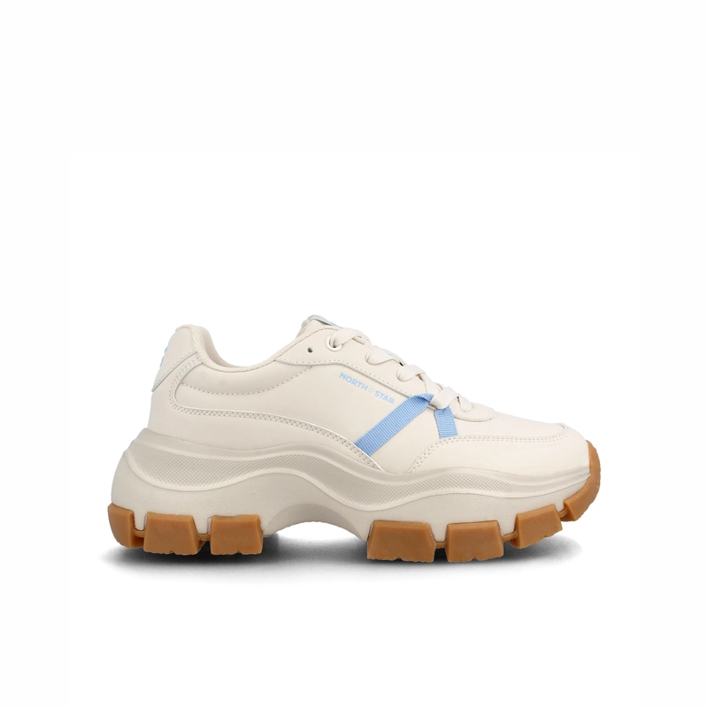 ZAPATILLA MUJER NORTH STAR BOOR BEIGE/AZUL - 1