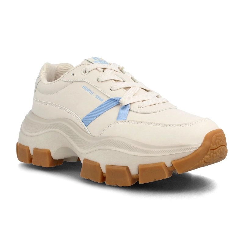 ZAPATILLA MUJER NORTH STAR BOOR BEIGE/AZUL - 2