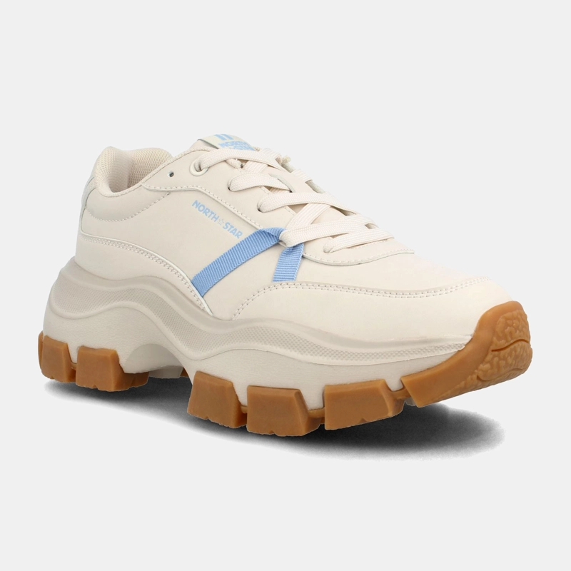 ZAPATILLA MUJER NORTH STAR BOOR BEIGE/AZUL - 2