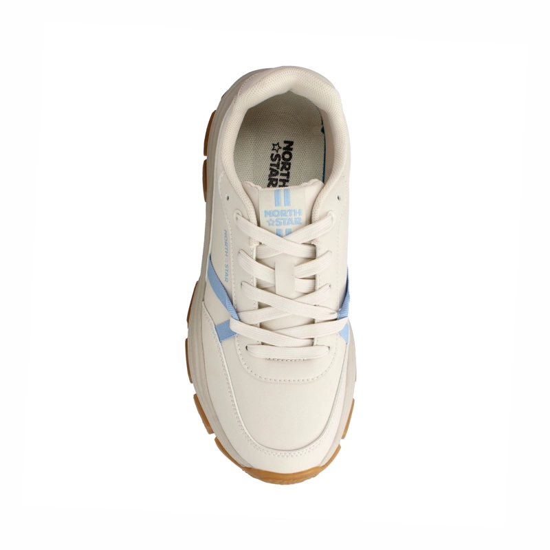 ZAPATILLA MUJER NORTH STAR BOOR BEIGE/AZUL - 4