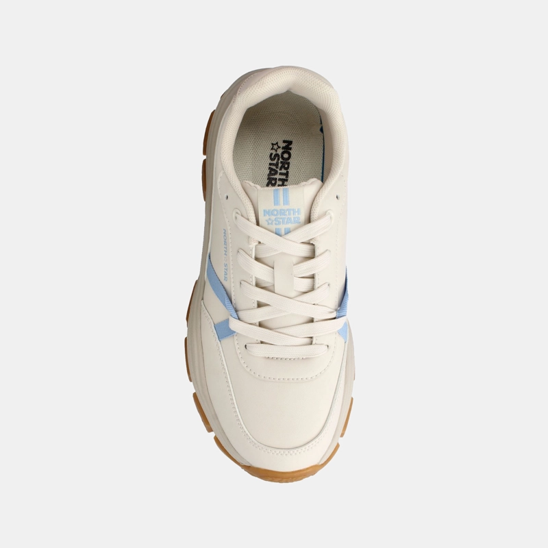 ZAPATILLA MUJER NORTH STAR BOOR BEIGE/AZUL - 4