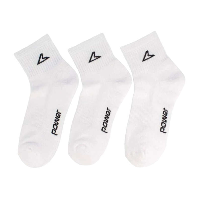 CALCETINES MUJER POWER TRIPACK CLASSIC WN GRIS - 2