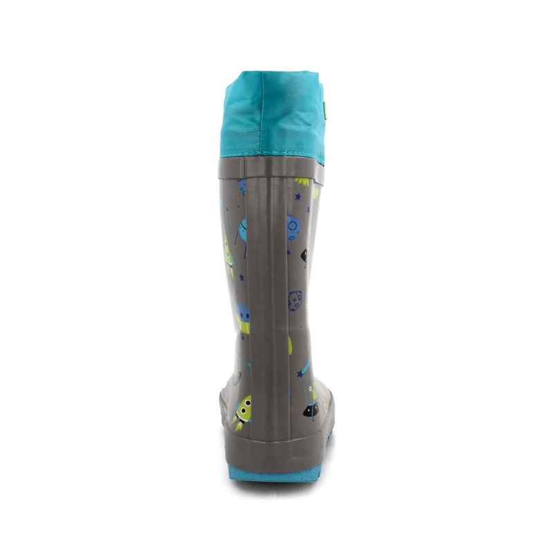 BOTA DE AGUA NIÑOS BUBBLEGUMMERS RAINBOOT LIGHTS GRIS - 3