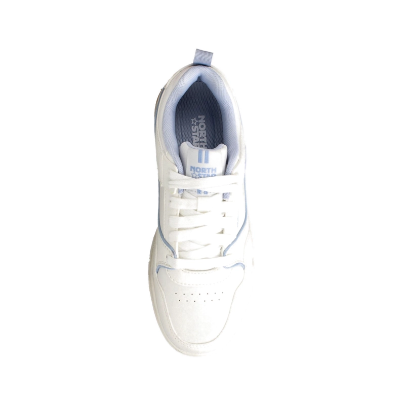 ZAPATILLA MUJER NORTH STAR COURT 86 BLANCO/AZUL - 4