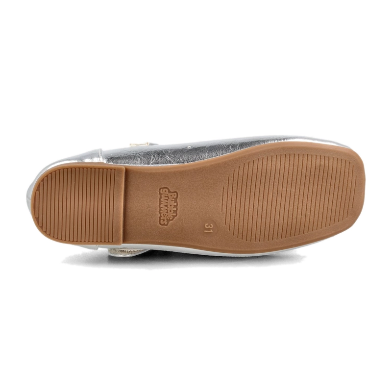 BALLERINA NIÑA BUBBLEGUMMERS HADA PLATEADO/BLANCO - 5