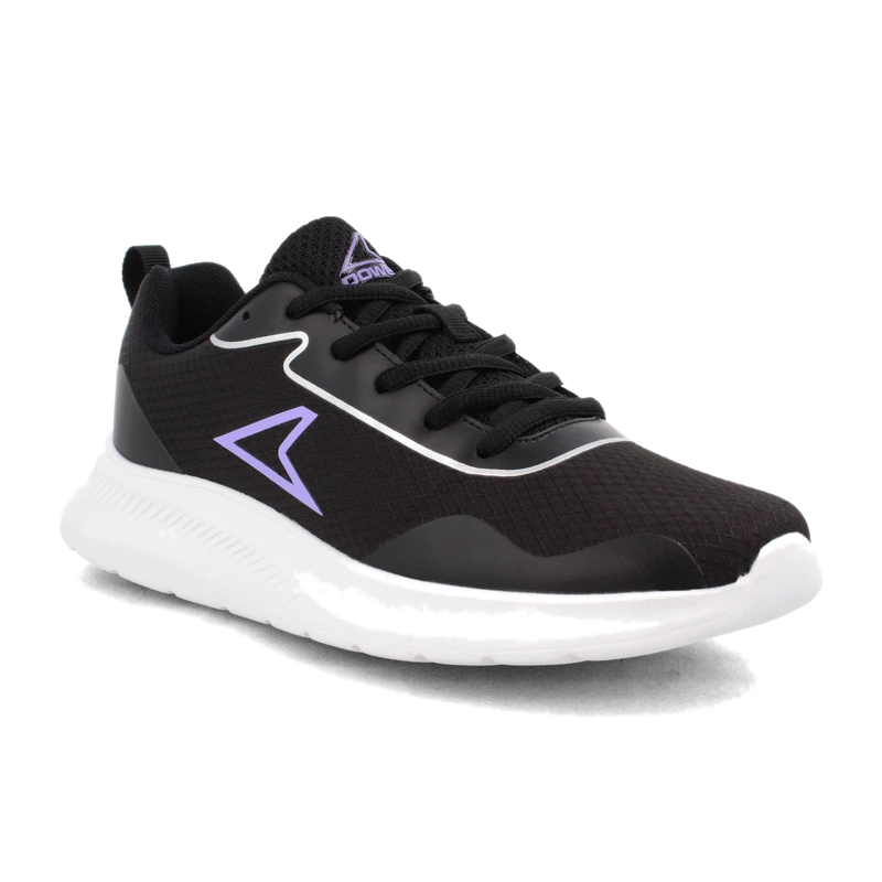 ZAPATILLA MUJER POWER CREDO URBAN RUNNING NEGRO - 2