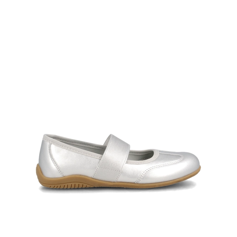 BALLERINA NIÑA BUBBLEGUMMERS HARMONY PLATEADO/BLANCO - 1