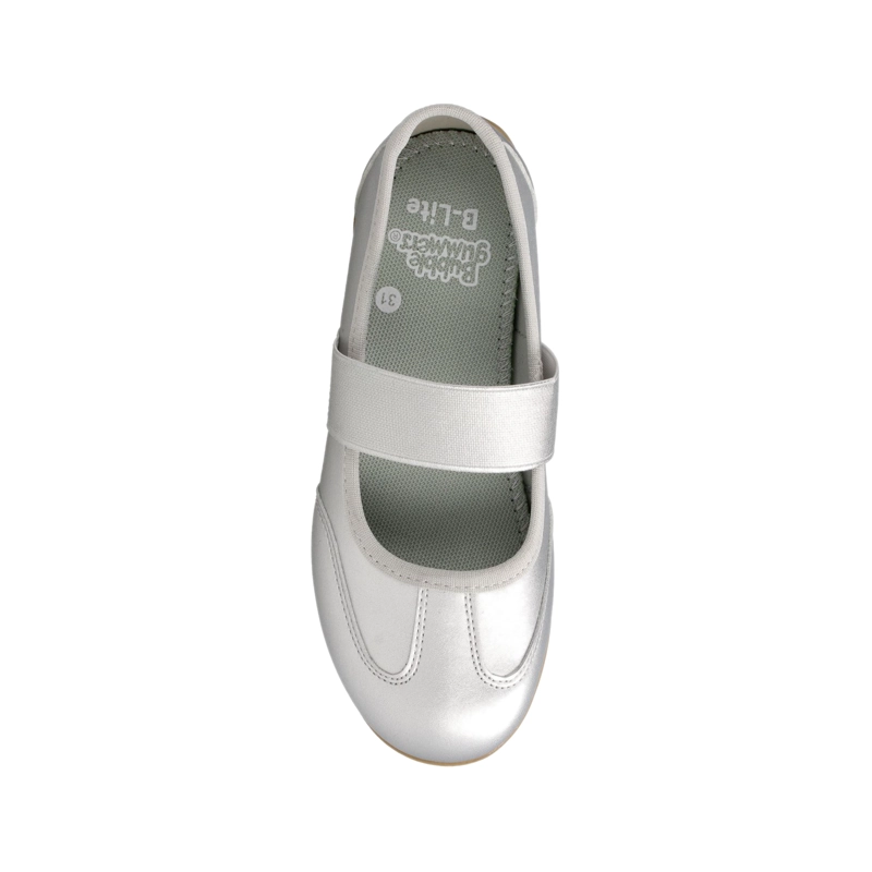 BALLERINA NIÑA BUBBLEGUMMERS HARMONY PLATEADO/BLANCO - 4