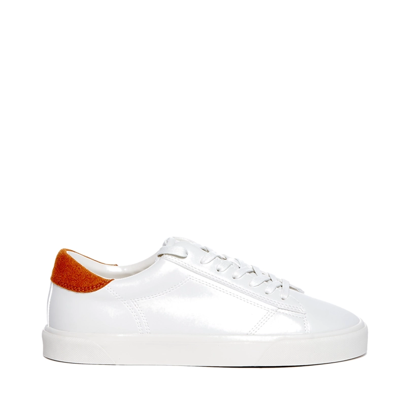 ZAPATILLA MUJER BATA OSLO BLANCO/NARANJO - 1