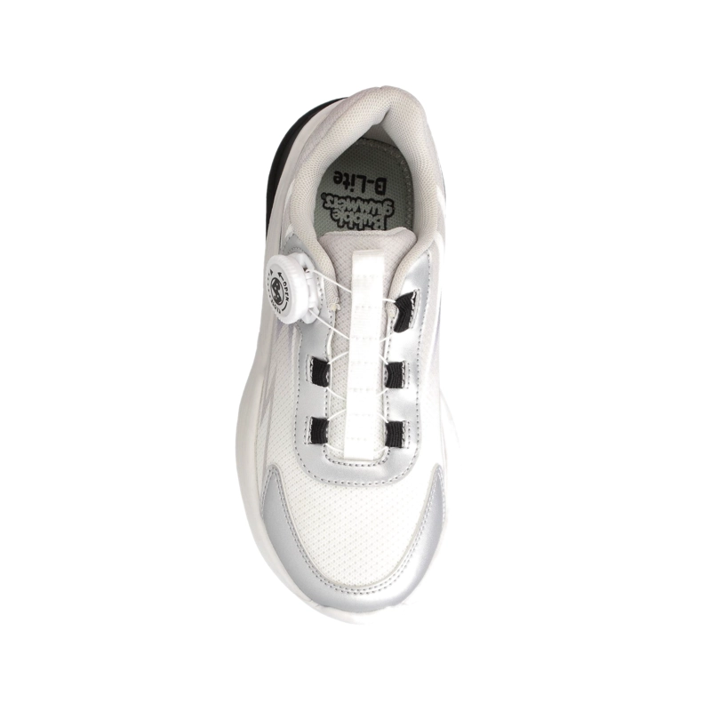 ZAPATILLA NIÑO BUBBLEGUMMERS DYNAMIC PLATEADO/BLANCO - 4