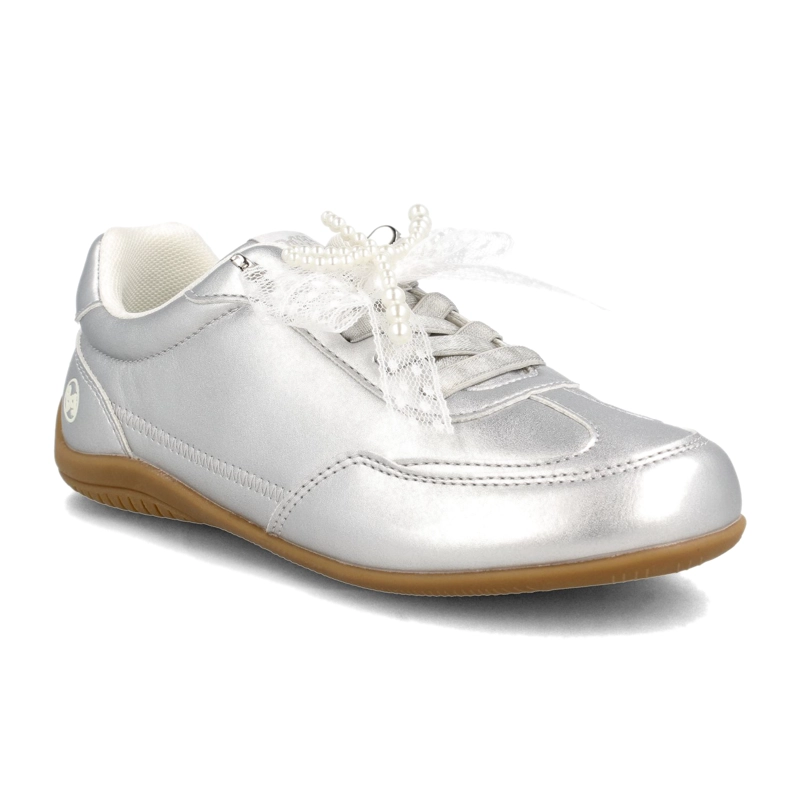 ZAPATILLA NIÑA BUBBLEGUMMERS HARMONY PLATEADO - 2