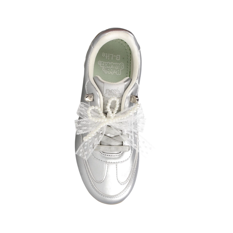 ZAPATILLA NIÑA BUBBLEGUMMERS HARMONY PLATEADO - 4