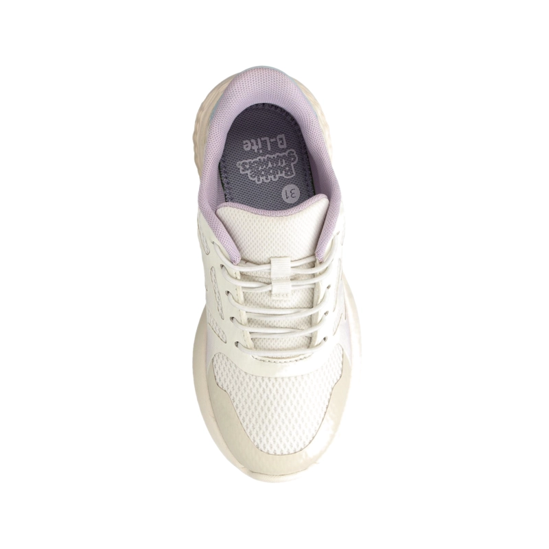 ZAPATILLA NIÑA BUBBLEGUMMERS FORD PLATEADO/BLANCO - 4