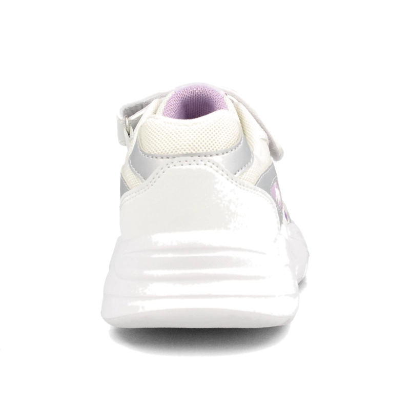 ZAPATILLA NIÑA BUBBLEGUMMERS DERBY PLATEADO/BLANCO - 3