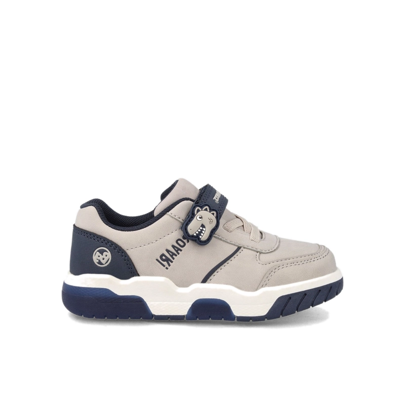 ZAPATILLA NIÑO BUBBLEGUMMERS GUNTER GRIS - 1
