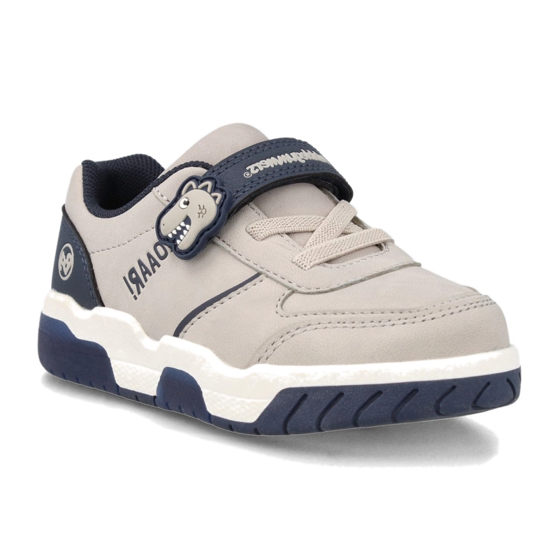 ZAPATILLA NIÑO BUBBLEGUMMERS GUNTER GRIS - 2
