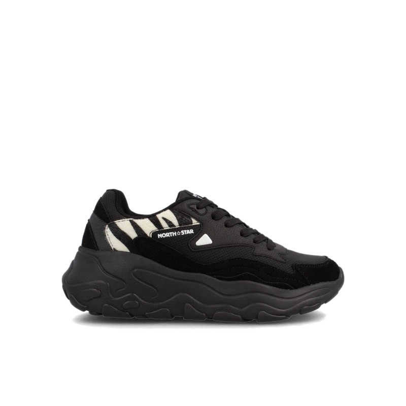 ZAPATILLA MUJER NORTH STAR K-STAR NEGRO - 1