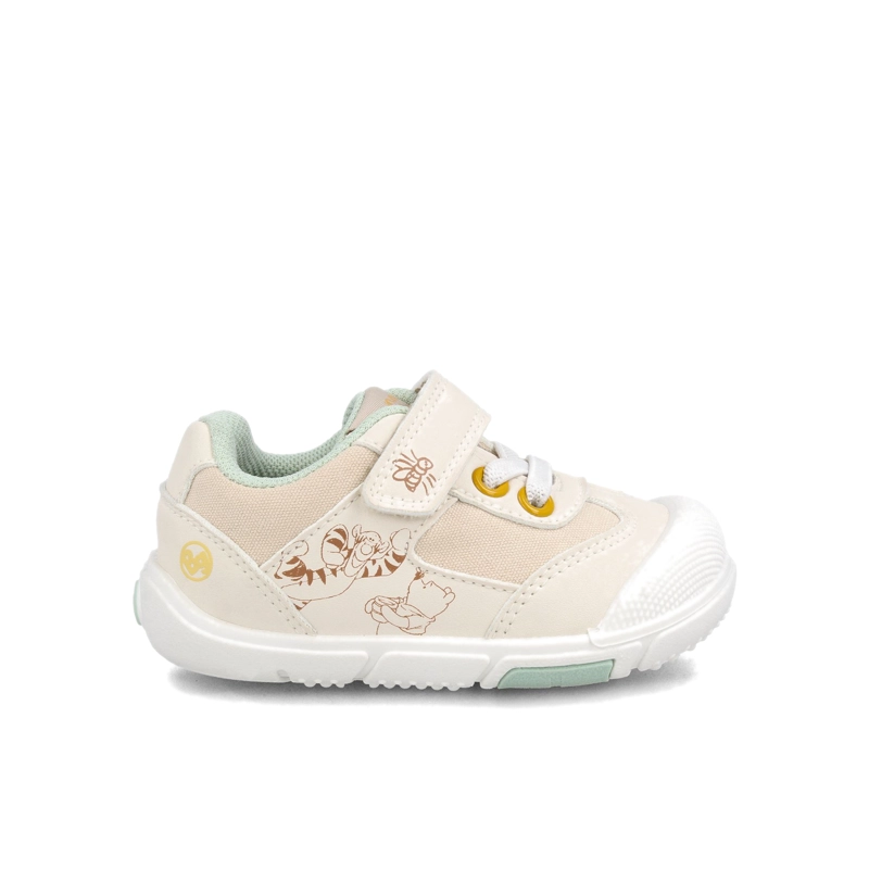 ZAPATILLA NIÑO BUBBLEGUMMERS ECHO BEIGE - 1
