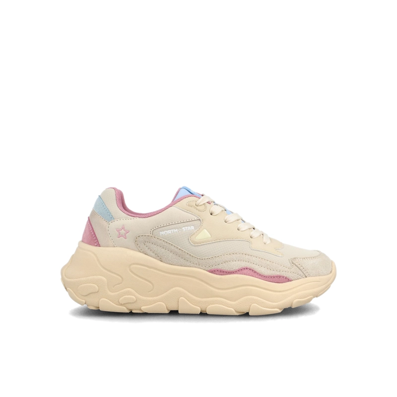 ZAPATILLA MUJER NORTH STAR K-STAR BEIGE - 1