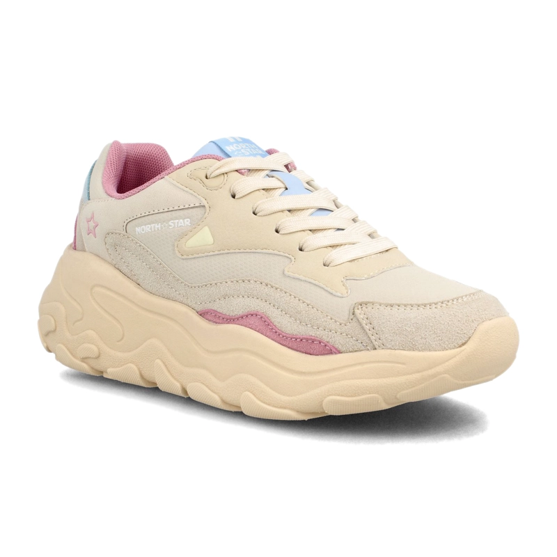 ZAPATILLA MUJER NORTH STAR K-STAR BEIGE - 2