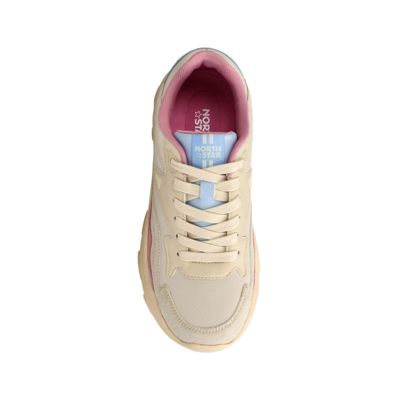 ZAPATILLA MUJER NORTH STAR K-STAR BEIGE - 4