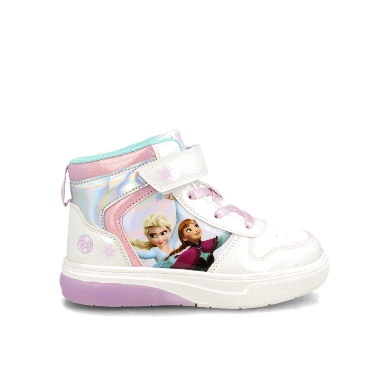 ZAPATILLA NIÑA BUBBLEGUMMERS HELEN PLATEADO/BLANCO - 1