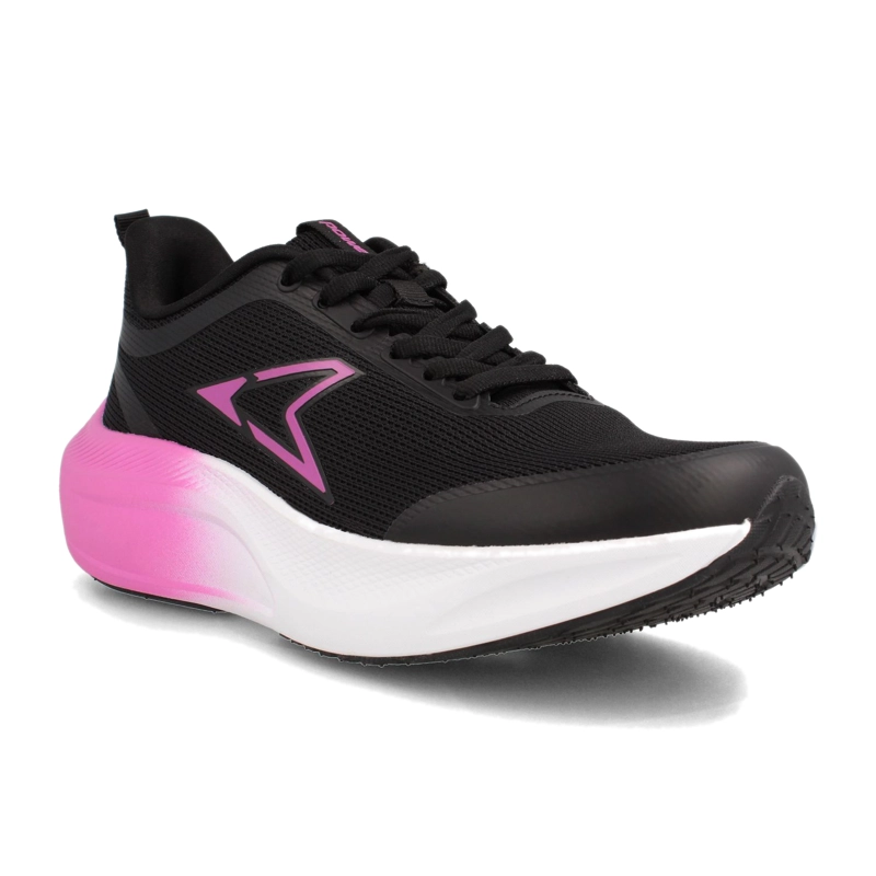 ZAPATILLA MUJER POWER JET RUNNING NEGRO - 2