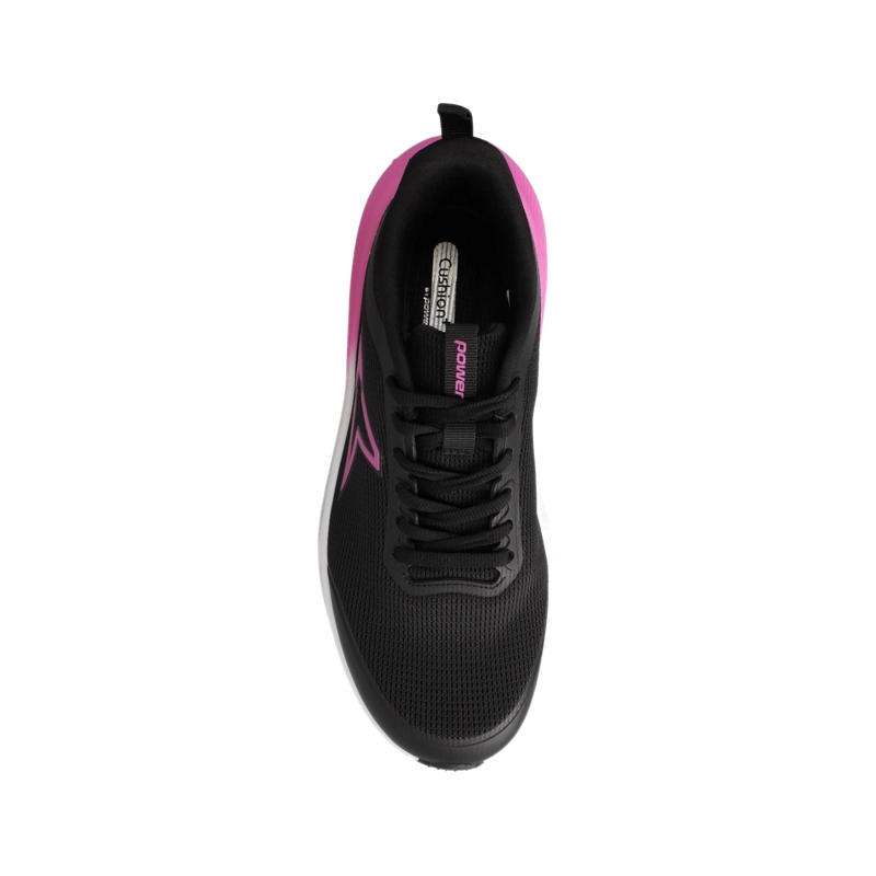ZAPATILLA MUJER POWER JET RUNNING NEGRO - 4