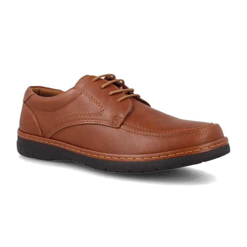 ZAPATO HOMBRE BATA DAHA CAFE CLARO - 2