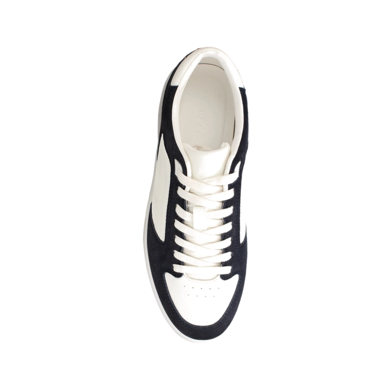 ZAPATILLA HOMBRE BATA OSLO BLANCO/AZUL MARINO - 4