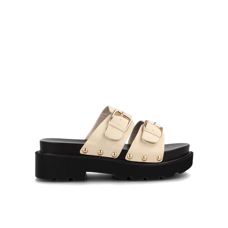SANDALIA MUJER BATA MERCURY BLANCO - 1