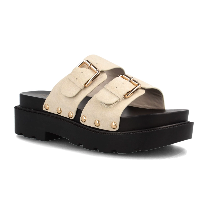 SANDALIA MUJER BATA MERCURY BLANCO - 2