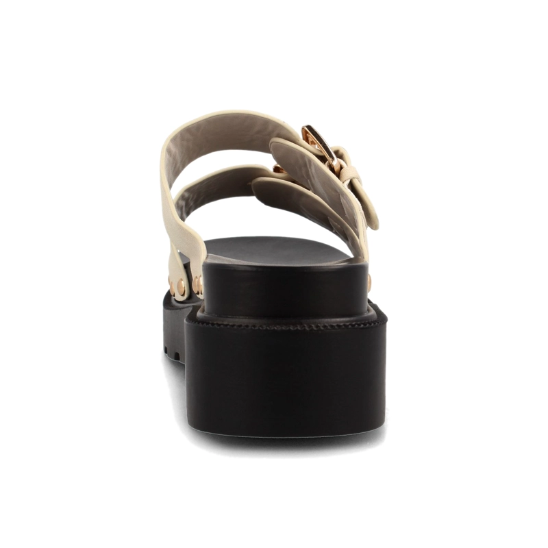 SANDALIA MUJER BATA MERCURY BLANCO - 3