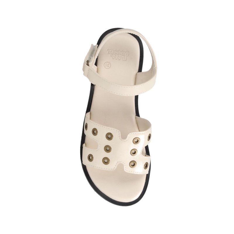 SANDALIA NIÑA BUBBLEGUMMERS VERACRUZ BEIGE - 4
