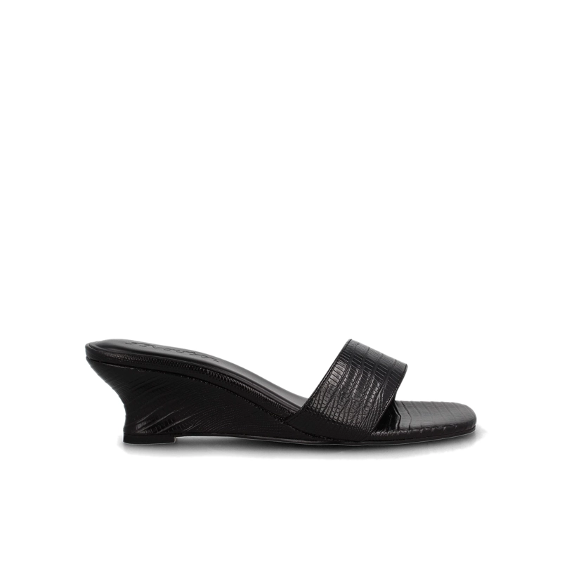 SANDALIA MUJER BATA YORK 50 NEGRO - 1