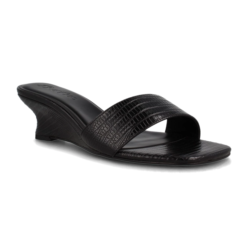SANDALIA MUJER BATA YORK 50 NEGRO - 2
